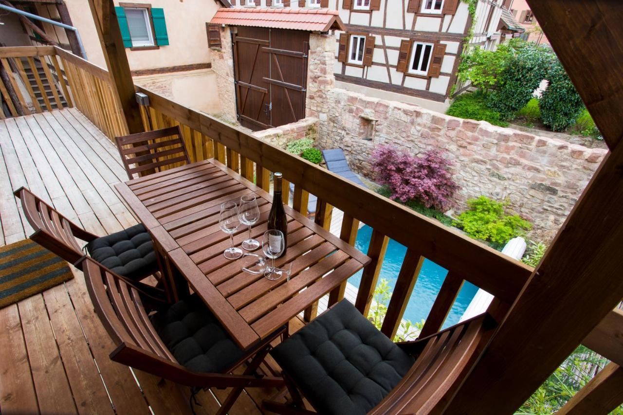 Apartamento Meubles De Tourisme Griotte Et Cannelle Bergbieten Exterior foto