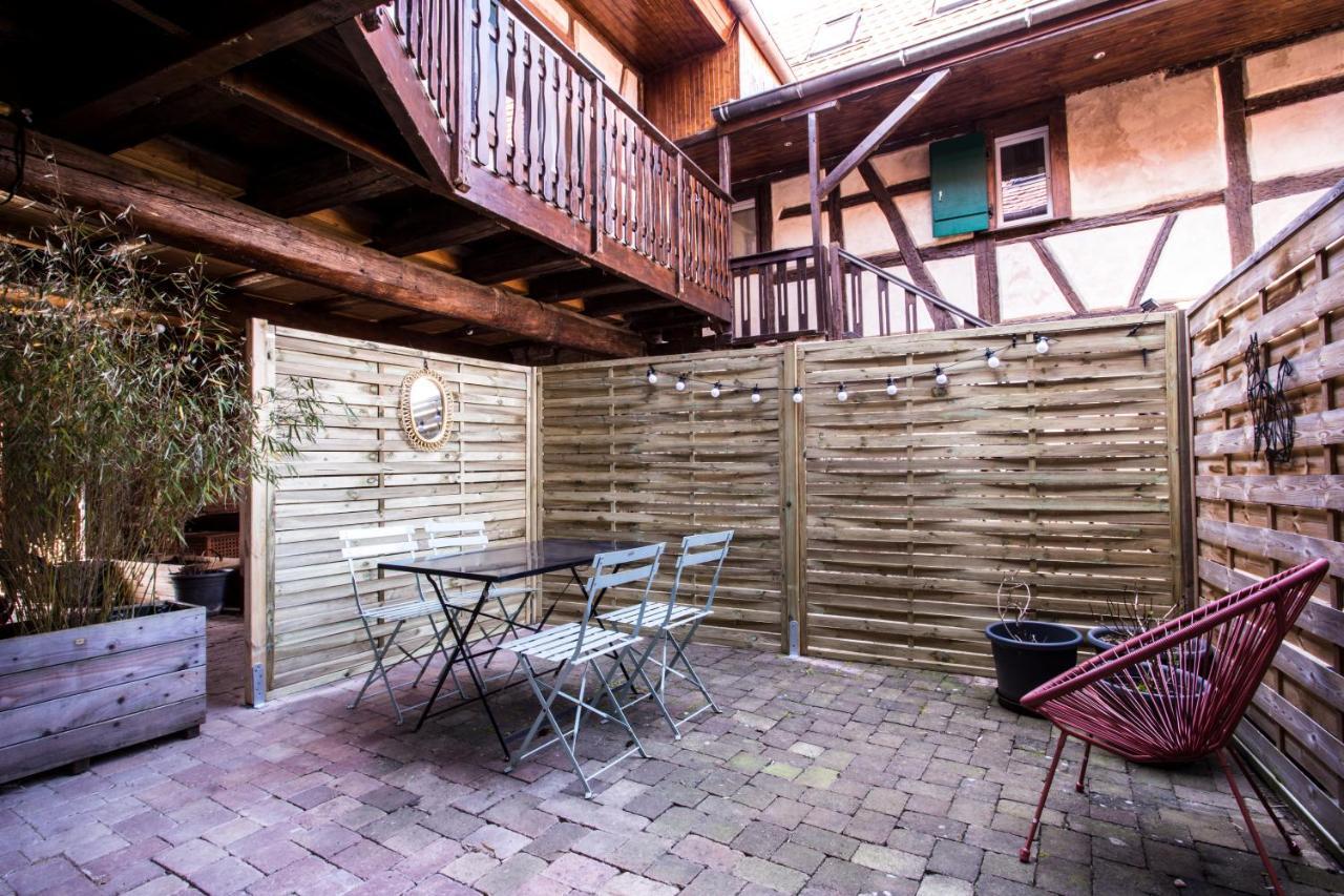 Apartamento Meubles De Tourisme Griotte Et Cannelle Bergbieten Exterior foto