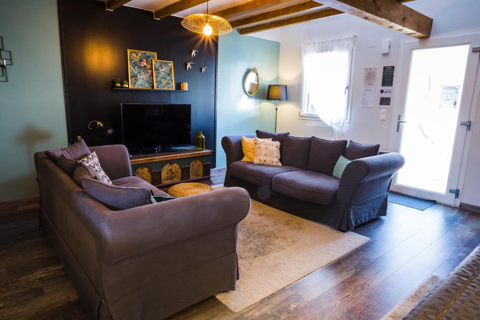 Apartamento Meubles De Tourisme Griotte Et Cannelle Bergbieten Habitación foto